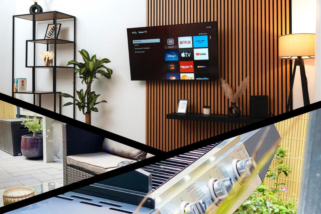 Apartment Aur Design Modern Boho X Premium Queensize Fussbodenheizung Kaffee Netflix Business&familie Magdeburg